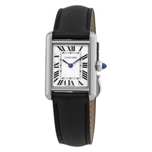 Cartier Tank Quartz White Dial Ladies Watch WSTA0042