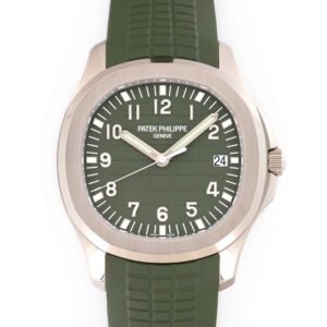 Patek Philippe Aquanaut Jumbo Automatic Green Dial Men's Watch 5168G-010