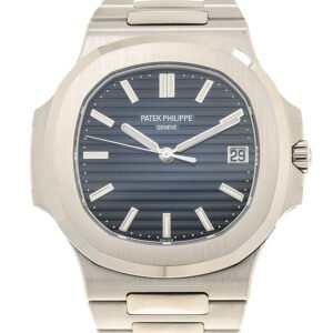 Patek Philippe Nautilus White Gold Automatic Blue Dial Men's Watch 5811/1G-001