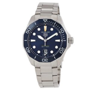 Pre-owned Tag Heuer Aquaracer Blue Dial Men's Watch WBP201B.BA0632