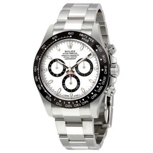 Rolex Cosmograph Daytona White Dial Stainless Steel Oyster Men's Watch 116500WSO
